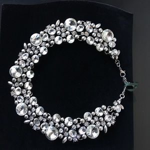 Hobbs Mariah Crystal Statement Necklace